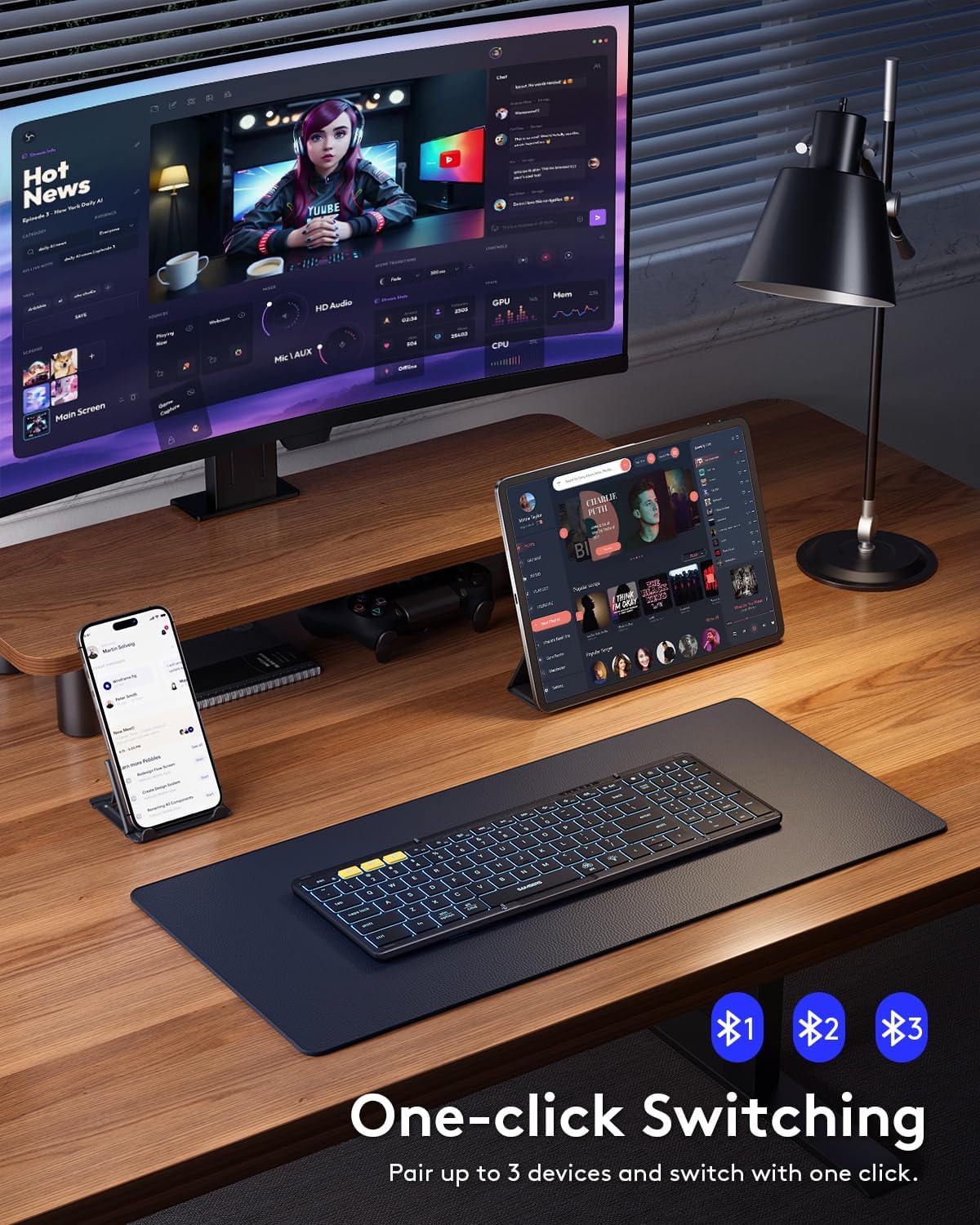 Clavier Pliable Intelligent de Poche - Pulsion Tech