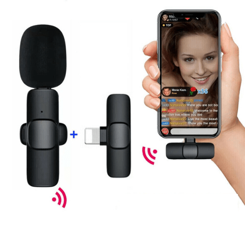 Microphone Cravate Mini Sans Fil - Pulsion Tech