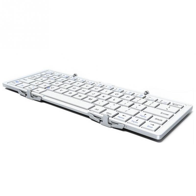 Smart Foldable Pocket Keyboard, white color