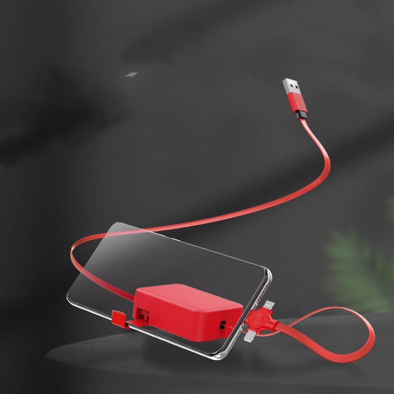 Câble USB Rétractable 4 - en - 1 - Pulsion Tech