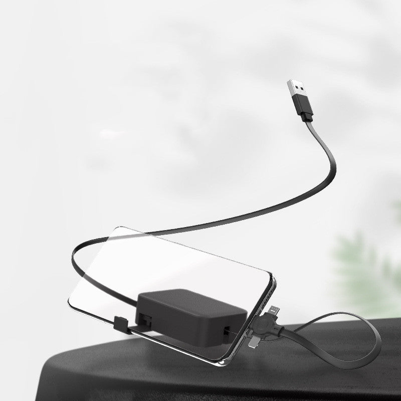 Câble USB Rétractable 4 - en - 1 - Pulsion Tech