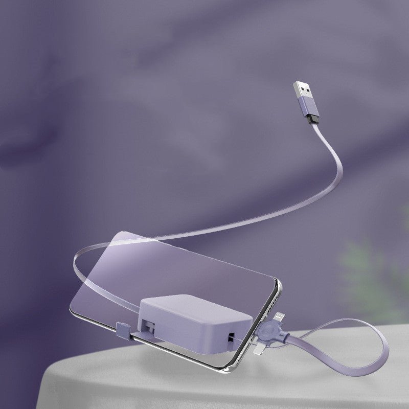 Câble USB Rétractable 4 - en - 1 - Pulsion Tech