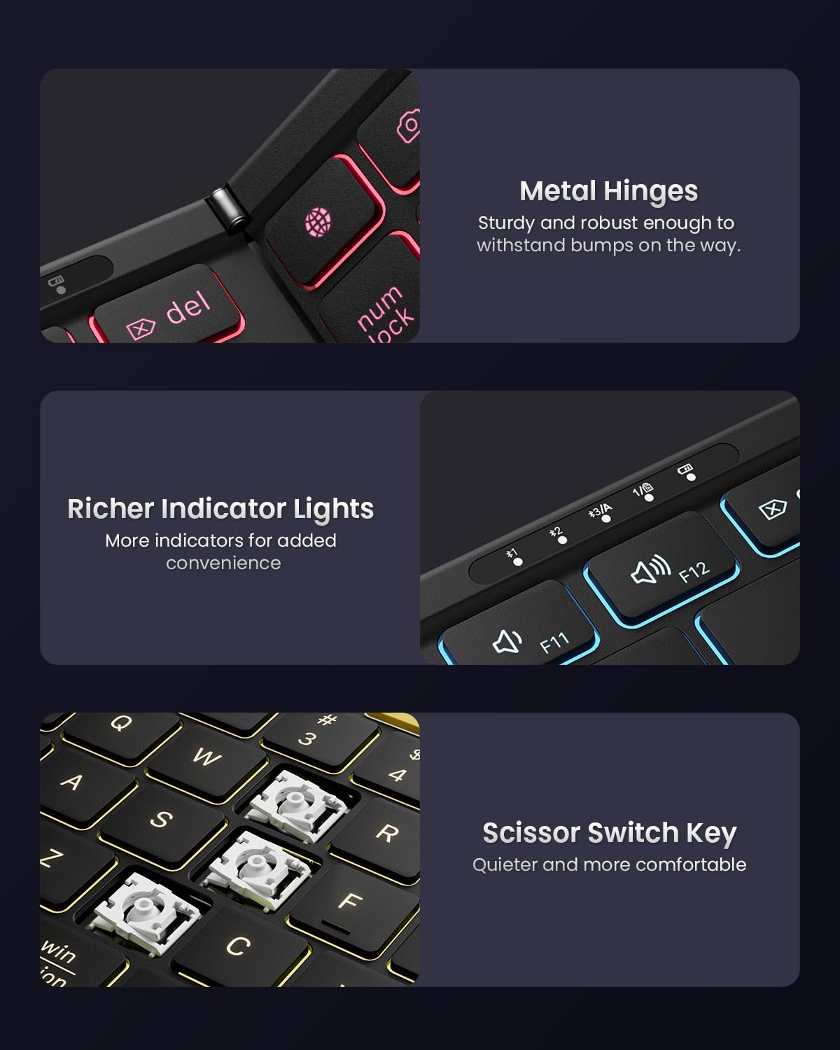 Clavier Pliable Intelligent de Poche - Pulsion Tech