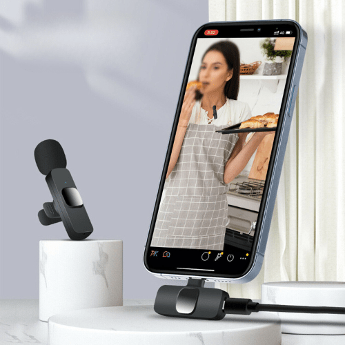 Microphone Cravate Mini Sans Fil - Pulsion Tech